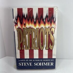 Random House Patriots Novel Hardcover Steve Sohmer Red White Blue Sealed